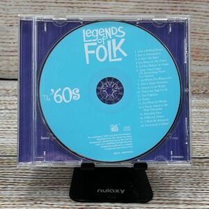 Time Life Legends of Folk The 60s CD Compilation 26661-D 2011 Sony Music